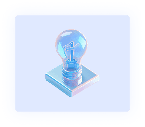 Light bulb icon representing innovation